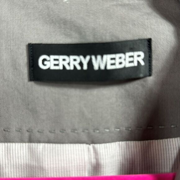 Gerry Weber Gray Blazer Jacket Womens Classic Workwear Minimalist Officecore - Picture 11 of 16